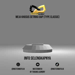 Meja Setrika Uap New Table Steam MISTERMOTO Terlaris