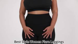 Plus Size Womens Super Soft High Waisted Flare Pants Leggings Tummy Control Soft Bootleg Bell Bottoms Running