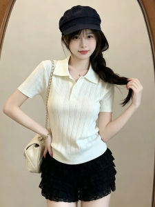 PEIXI | Elegant Polo Neck T-Shirt Summer Thin