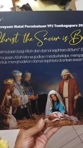 1 set hiasan dinding natal santa claus is coming cristmas walldecor pajangan dinding kristen perjamuan kudus ukuran 20x30cm / the last supper / poster kayu perjamuan terakhir pajangan dinding poster bunda maria wall decor nasrani