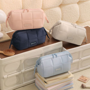 Tas Kosmetik กระเป๋าแต่งหน้าขณะเดินทางผู้หญิงกล่องเก็บเครื่องสำอางกระเป๋าเก็บของ