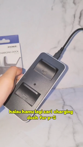 DOBE Dual Charging Dock Stick PS5 DualSense LED Charger Station Joystik Playstation PS 5 TP5 0591