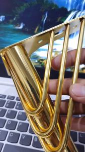 H016 Kaki Sofa Gold 15cm / Kaki Besi Premium / Kaki Sofa stainless / Sofa Leg / Nakas