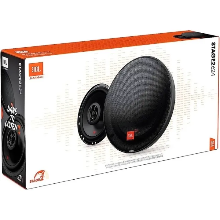JBL stage 2 624 2 way coaxial speakers 6.5inch