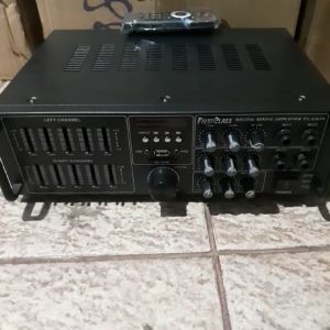 G484 ORIGINAL AMPLI REMOTE PLAYER EQUALIZER BLUETOOTH POWER DIGITAL ECHO MIXER KARAOKE EFEK EQ MIXIN