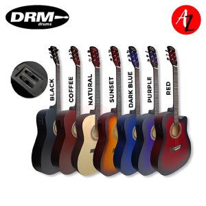 DRM-AG41 Acoustic Guitar 41" with 2 Equalizers