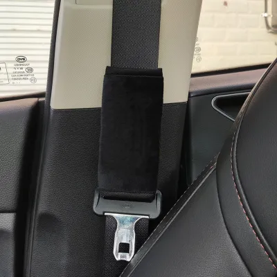 New Cartoon Bow Cloud Car Seat Belt Cover Shoulder Strap Harness Cushion Car Seatbelt Shoulder Pad Protector Auto Neck Support