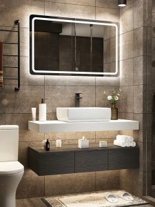 [OKLIFE. ]Bathroom Washbasin Cabinet Bathroom Mirror Cabinet Set  Bathroom Washbasin Cabinet