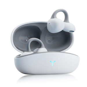 ZUZG Clip-On Earbuds Open Ear Wireless Bluetooth Headphones with Built-in Mic Clear Calls 55H Playback Waterproof - Perfect for Sports & Gifting