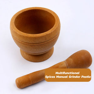 LoviRa Multifunctional Spices Manual Grinder PestleBowl Household Minced Tool Garlic