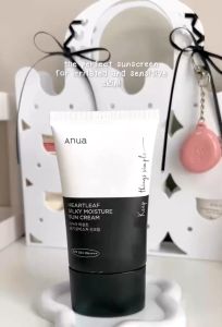 [EXP.2026.09] Anua Heartleaf Silky Moisture Sunscreen SPF50+ PA+++ 50ml by SkinCaring18 SK