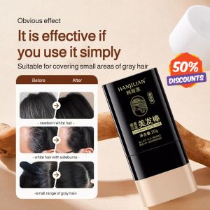 Natural Color Hair Styling Stick Hair Color Stick Natural Covering Gray Hair Convenient Hair Styling