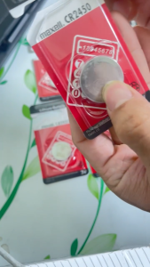 Vỉ 1 Viên Pin Maxell CR2032 / CR1632 / CR1620 / CR1616 / CR1220 / CR2430 / CR2450 – Hàng Chính Hãng