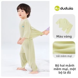 DUDUJIA | Đồ Ngủ Mùa Hè Cho Trẻ Em Chất Liệu Mỏng Giúp Làm Mát