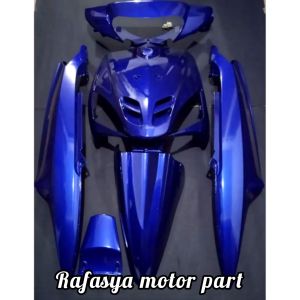 Cover Full Body Yamaha Mio Sporty/Full Body Halus Mio Sporty/Full Set Body Mio Sporty Warna Biru