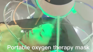 Portable Small Dome Hyperbaric Chamber Convenient Oxygen Jet Peel Therapy Machine for Facial Treatment