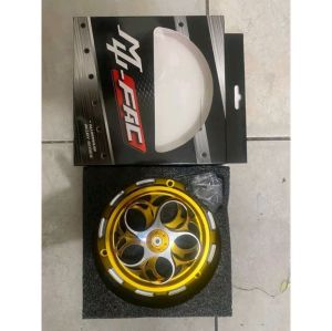 SPINER COVER PELINDUNG KIPAS RADIATOR CNC VESPA SPRINT PRIMAVERA LX S125 SCOOPY BEAT FI