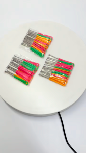 20pcs Stainless Earpick Ear Cleanser Assorted Color Ear Cleanser Ear picking tool cerumen Clear