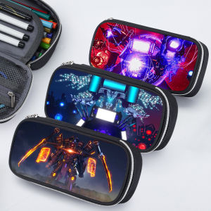 Titan TV Người Giám Sát TV Nam Trẻ Em Hộp Đựng Bút Chì Dung Tích Lớn Hộp Đựng Đồ Dùng Học Tập Hộp Đựng Bút Chì Cho Học Sinh Tiểu Học Và Trung Học