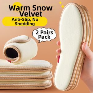 MICUI | Warm Fleece Thick Absorbent Anti-Odor Mens Winter Insoles