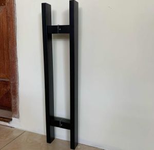 handle pintu kaca dan kayu baut tembus minimalis rumah dan hotel bahan stenlistell 304 variasi panjang 45cm 60cm 80cm 100cm 120cm