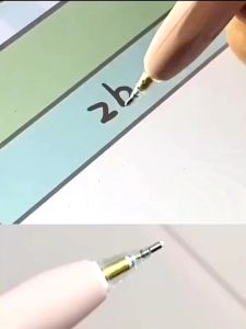 Slient Nibs For Apple Pencil 1st 2nd Generation Soft Rubber HB 2B Tips Mute Wear-resistant Elastic