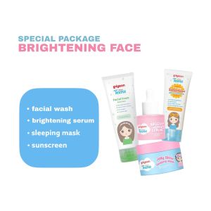 Paket Perawatan Wajah PIGEON TEENS BRIGHTENING FACE 4 IN 1