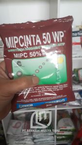 Insektisida Mipcinta 50 wp 100 Gram Obat Hama Semut Walang Sangit Belalang