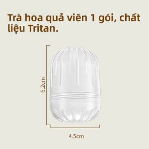 CAROTE | Cốc Pha Trà Chống Nóng Tritan với Bộ Lọc Trà