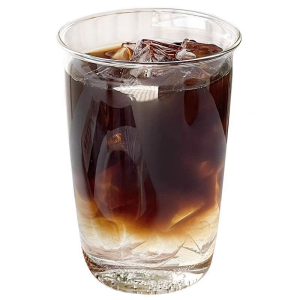 Masely Drinking Glass Cup Light Transparent Glassware For Juice Coffee Cup 300ML 400ML