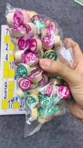 Bộ Cờ Lô Tô Giấy Số Đếm Gỗ Cờ Lô Tô Gỉa Trí Ngày Lễ Tết Thích Hợp Cho Mọi Lứa Tuổi