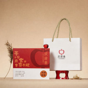 QINGXIANGTAI | Indian Rosewood and Jade Double Loop Bracelet