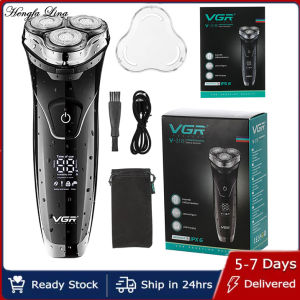 LCD Display Floating Head Washable Electric Shaver For Men Beard Electric Razor Facial Stubble Shaving Machine Rechargeable