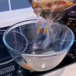 1 Cái Bát Trộn Kính Cường Lực Cao Cấp Dùng Cho Làm Bánh Chuẩn Bị Salad Ủ Bánh - An Toàn Với Máy Rửa Chén Lò Nướng Lò Vi Sóng