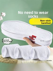 ZUYINBULUO | Summer Barefoot Friendly Thin Womens Anti-slip Shoe Insoles
