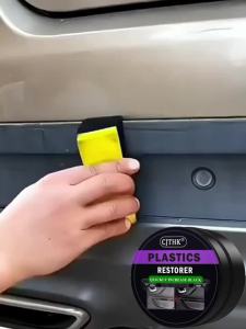 Chất Phủ Phục Hồi Nhựa Ô Tô Làm Đen Bóng Lại - Dung Dịch Phục Hồi Đánh Bóng Sửa Chữa Làm Mới Cao Su & Da Ô Tô Chống Bụi