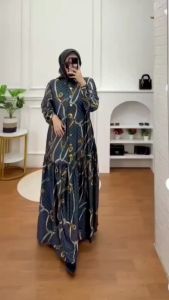 gamis syari / baju gamis kekinian / gamis trend