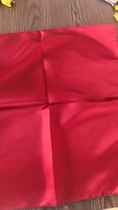 2pcs/6pcs Burgundy Satin Dinner Napkins Handkerchief Party Wedding Decoration Silk Napkin Cloth Table Napkins Placemats Hotel B