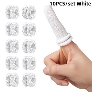 10PCS/Set  Soft Cotton Finger Bandage Finger Bobs Cots Buddies Dressings First Aid Tubular Bandage 15x600mm for Use Finger Cot