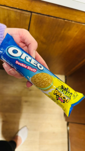 Oreo Biscuits Double Stuff Sour Patch Kids | Pascall Marshmallow Cookies | Double Stuff New York Cheesecake Cookies131g - Biskuit Sandwich Beraroma Asam Manis dengan Krim Ganda