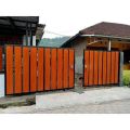 lisplang / papan semen motif serat kayu ukuran 2 meter lebar 20cm. 