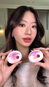 NEW! Emina Bouncy Tint 3 in 1 Lip Cheek & Eye - Blurry Lip Color Lasting Stain dilengkapi dengan SPF 15 PA+++ Marshmallow Mochi Pudding Longlasting Blush On Lip Tint Eye Shadow