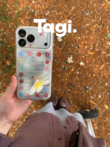 Tagi. Shining Garden Magnetic Phone Case / Lens Film / Phone Charm