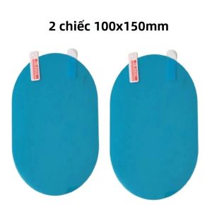 2/5 Chiếc Chống Nước Chống Sương Mù Cho Xe Ô Tô Mặt Gương Chiếu Hậu Kính Bên Ngoài Bảo Vệ Cửa Sổ Bộ Phim Phụ Kiện Xe Hơi