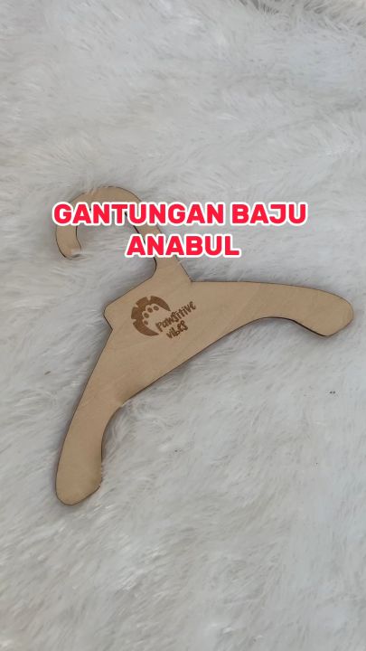 Pawsitive Vibes Pet Clothes Hanger Mini Neighborwood Baju Anjing Kucing ...