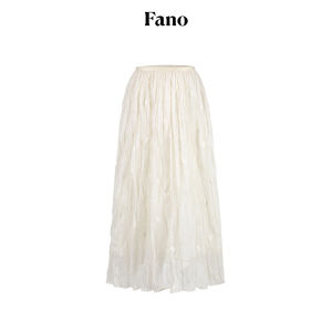 Fano | Gentle Lazy Style Floral Printed Half Skirt