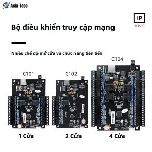 Bảng Điều Khiển Truy Cập TCP/IP Wiegand Hệ Thống Kiểm Soát Ra Vào Bằng Thẻ RFID DC12V Cho 1/2/4 Cửa - Phần Mềm Miễn Phí Bộ Kiểm Soát Truy Cập Nối Mạng