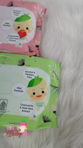 Neppi Antibacterial Changing Diaper Baby Wipes Tisu Basah Bayi Berry Baby