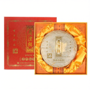QINGFENGXIANG | Aged Ripe Pu-erh Tea Cake Gift Box