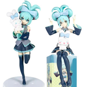 Bandai | Animation Hatsune Miku Figure Anime Goddess Hatsune Miku Handmade PVC Model Decoration Birthday Gift Animation Surroundings